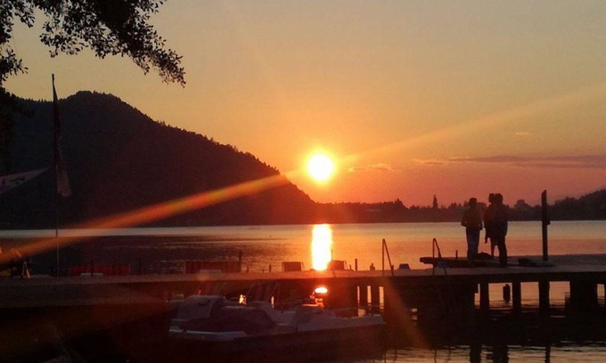 Unterburg am Klopeiner See House | Triple room - Lindenhof - Restaurant & Pension