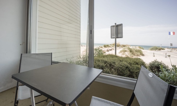 Courseulles-sur-Mer Apartment | Trimaran - appartement 2 chambres vue mer