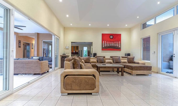 Nong Prue Villa | Tropical Luxury 4BR Pool Villa w Game Area