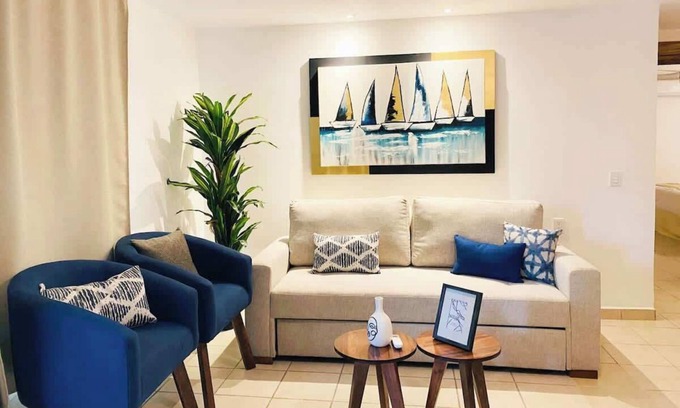 Fluvial Vallarta Apartment | Tropical Oasis Pools, Gardens and Beach Nearby