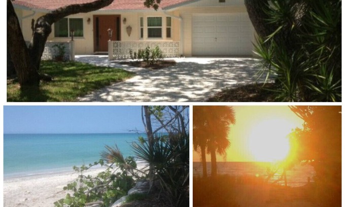 Englewood House | Tropical Paradise! 100 Steps From Your Private Gulf Beach!