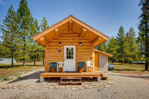 Trout Creek Apartment | Trout Creek Tiny House with Mtn Views and Fireplace