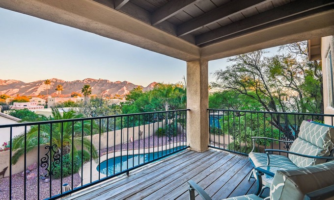 Copper Creek House | Tucson Oasis w/Heated Pool & Mountain Views!