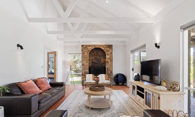 St. Andrews Beach House | Tuscan style ocean beach escape on the Peninsula