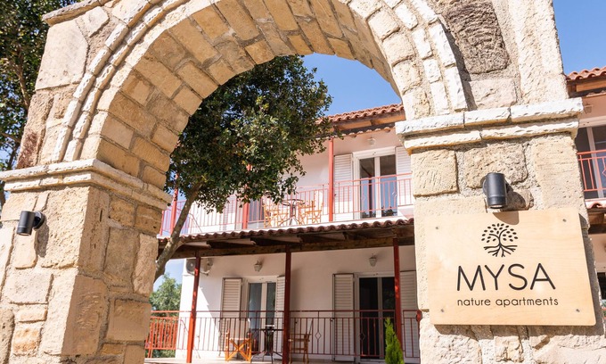 Planos Apartment | Two Bedroom Apartment with Balcony - Mysa Nature Apartments