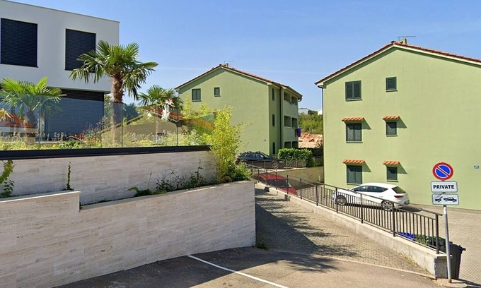 Zidarici Apartment | Two bedroom apartment with balcony and sea view Turčić, Krk (A-23084-a)