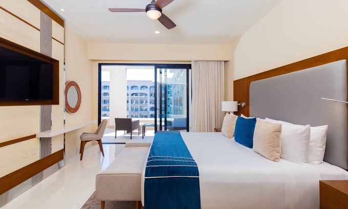 Puerto San Carlos Condo | Two Bedroom Suite Pool View