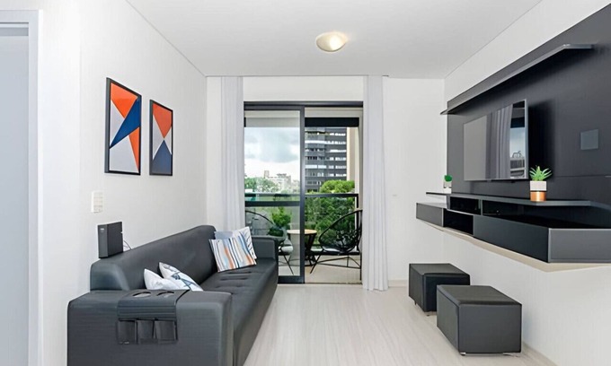 Bigorrilho Apartment | Two bedrooms, beautiful, garage, Condomínio Clube Sky