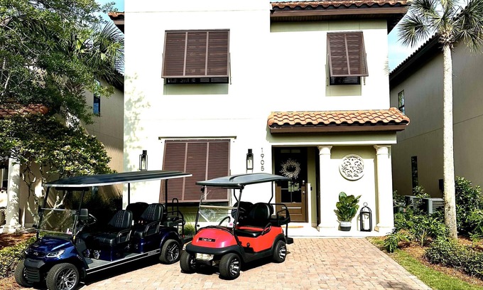 Villa Lago House | Two Golf Carts ~ Sandestin Gated Community ~ Community Beach ~ Community Pool