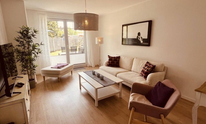 Born auf dem Darss Apartment | Type - terrace, barbecue, dogs allowed, Baltic Sea 6km away, WLAN, bicycle shed