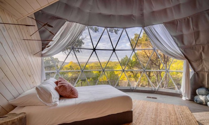 Oatmeal House | Ukiyo-Glamping Dome+Hot Tub