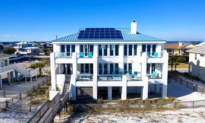 Villa Segunda House | Ultimate Luxury Gulf Front Home at 1212 Ariola Drive!