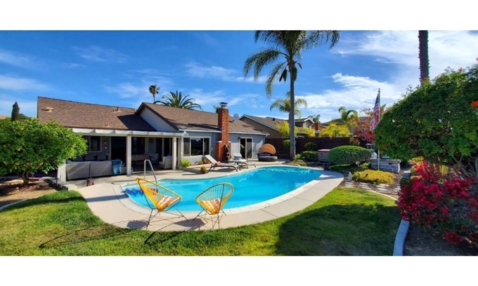 Chula Vista House | Ultimate Oasis,Heated Pool, JQZ,Grill,Ocean&Mountain View