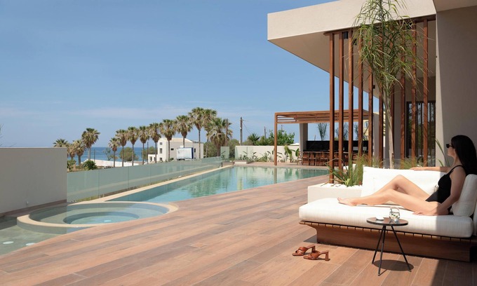 Stavromenos Villa | Unique 5BR Villa, Elegant Design & Beach Bliss