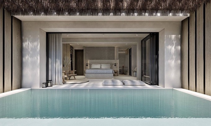 Almyros House | Unique Design Suite with Breakfast - next to the Beach - Adults Only