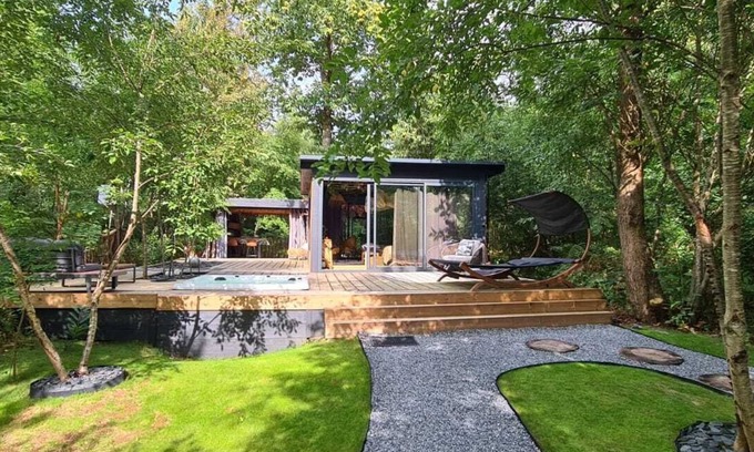 Landiras Cottage | Unique! Ecolodge with private Spa and Sauna