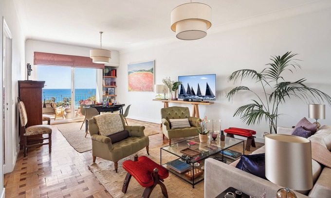 Carre d'Or Apartment | Unique luxury, apartment, sea view, center 100m2, perfect location