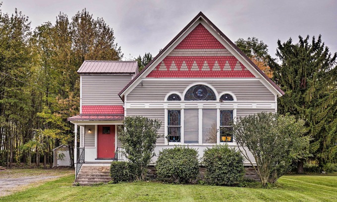 Ovid Apartment | Unique Ovid Apt w/Grill on Cayuga Wine Trail!
