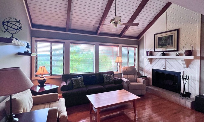 Sugar Mountain House | unique three-story mountain chalet, located at the base of Sugar Mountain