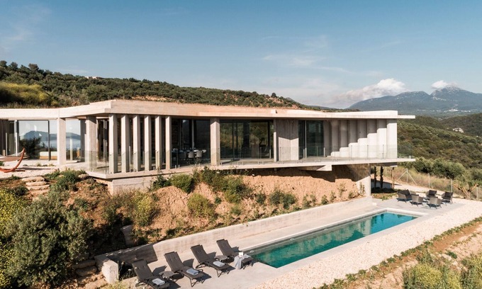 Pylos-Nestoras Villa | Unique Villa Ori sleeps8, private pool, Gialova