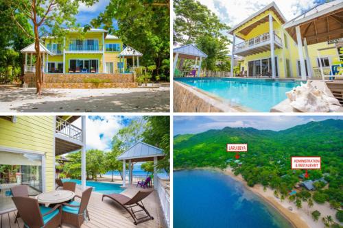 Palmetto Bay House | Updated Beachfront Paradise Infinity Pool Roatan