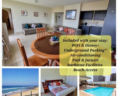 North Beach Apartment | Upmarket Beach Flat, Free WiFi & DisneyPlus