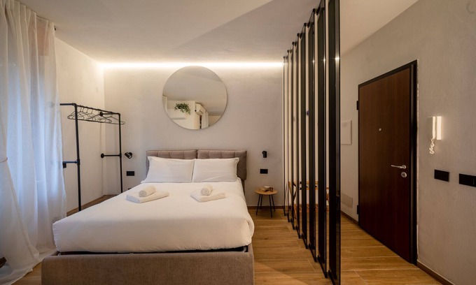 Borgo Milano Apartment | Upscale loft with private garage | 3 guests