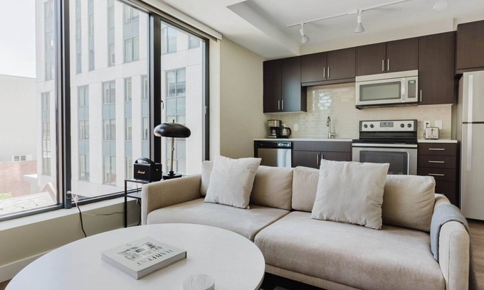 Downtown Boston Apartment | Upscale Theater Dist 1BR w/Gym, near Entertainment & T, by Blueground