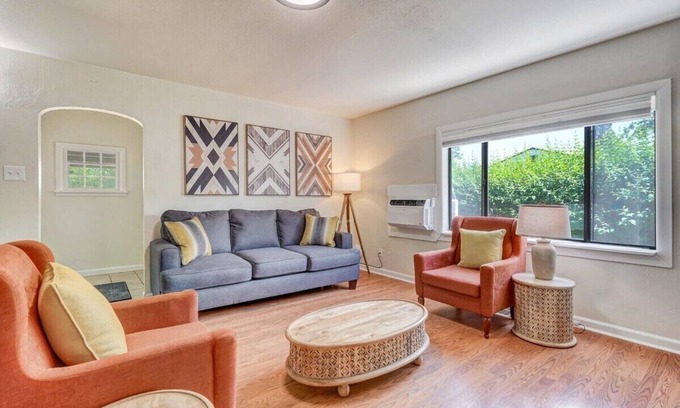 East Colorado Springs Apartment | Urban Casita! Cozy Family House w BBQ, Fire Pit