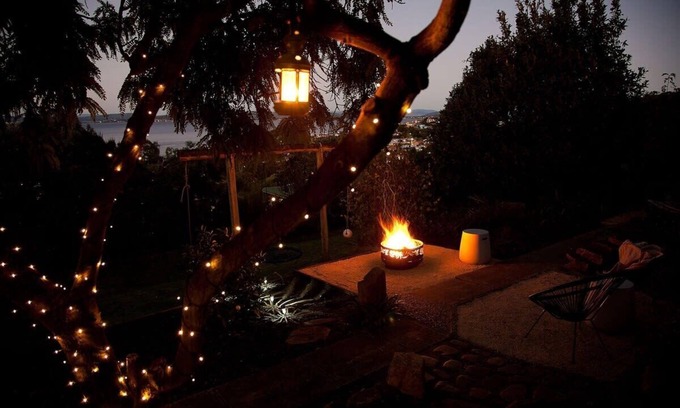 Blackmans Bay House | Urban farm stay with water views