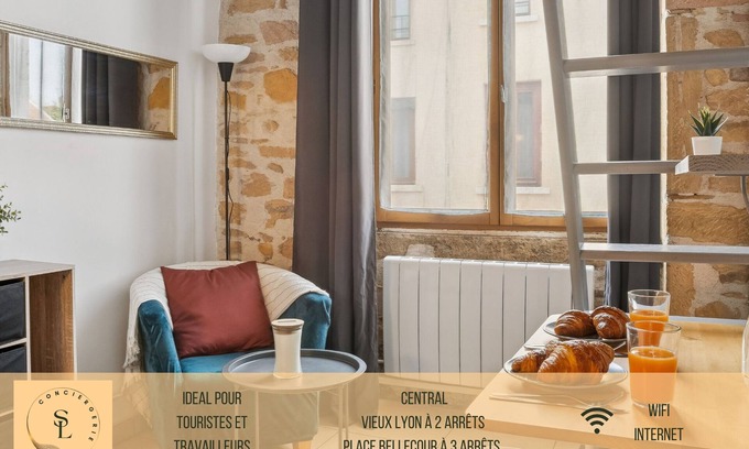 Vaise Apartment | Urban'Mezza Spot - Lyon Valmy - Wifi & Metro