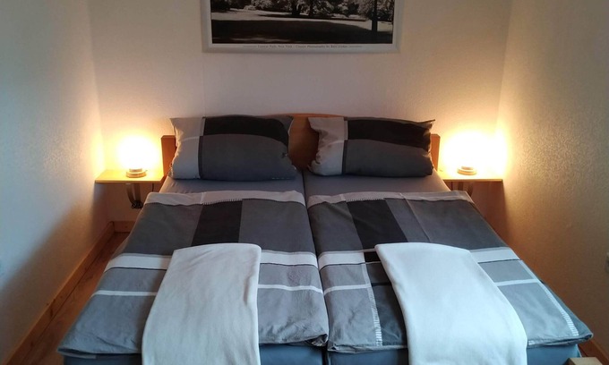 Bad Brueckenau Apartment | Vacation apartment (45sqm) with garden and terrace, dogs welcome