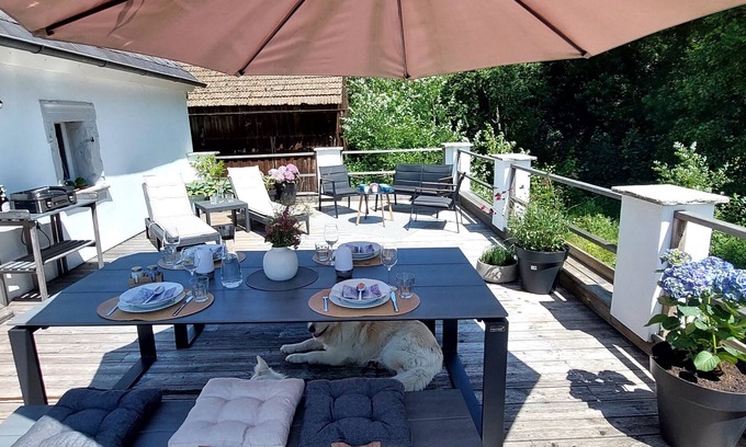 Marktleugast Apartment | Vacation apartment with fantastic roof terrace