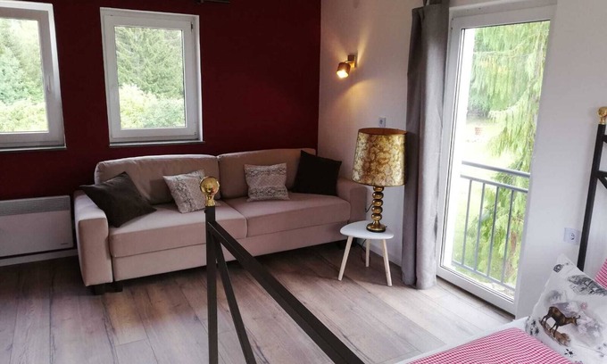 Trostau Apartment | Vacation apartment, Fahrenbach-Alm, Kösseineblick, Fichtelgebirge