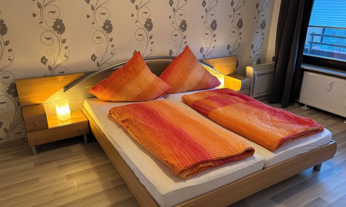 Lahnstein Apartment | Vacation apartment with air conditioning, pool, great views, sauna
