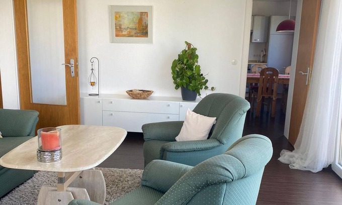 Korbecke Apartment | Vacation apartment with south-facing balcony, 66sqm, 1 bedroom, 1 - 4 persons