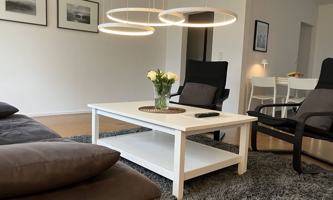 Bad Mingolsheim Apartment | Vacation home, 100sqm, garden and terrace, 3 bedrooms, max. 5 persons