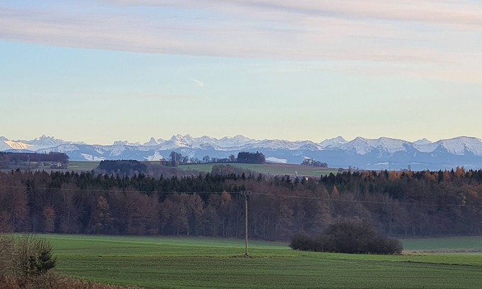 Unterschwarzach House | Vacation home Alpenblick