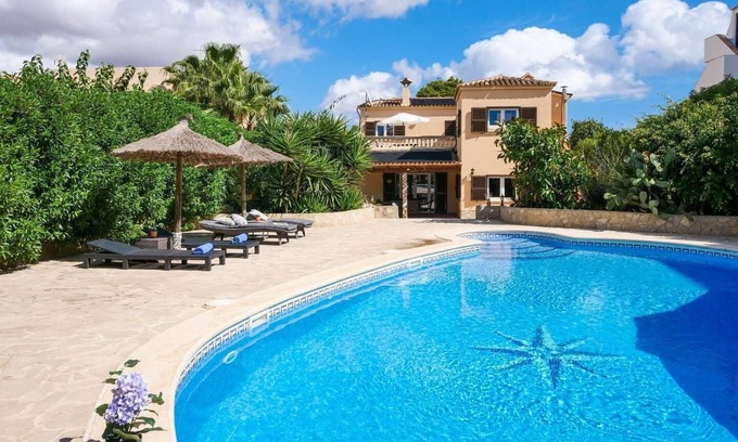 Cala Santany House | Vacation Home "Apartamento Casa de Maretas" with Pool, A/C, Wi-Fi, Balcony, Terrace & Garden