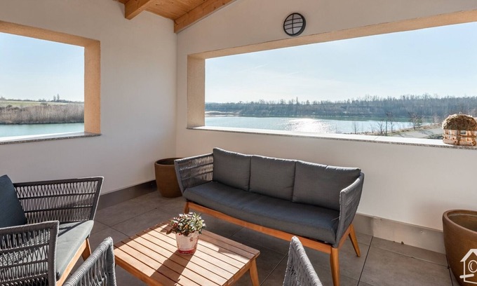 Grossposna Apartment | Vacation home on Lake Störmthal, Lagovida, Leipziger Neuseenland, private beach