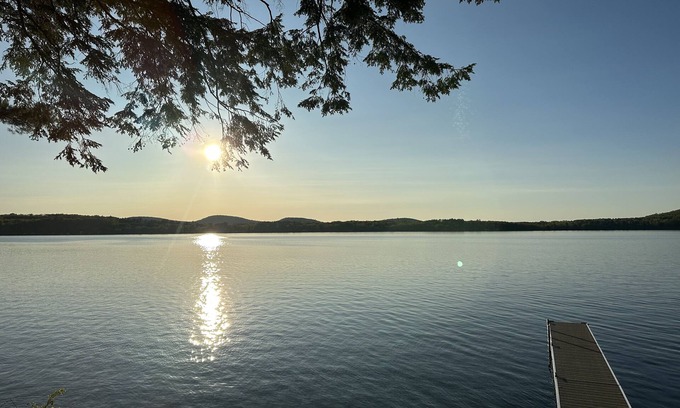Belfast House | Vacation Home with private lake frontage- Great Summer or Fall Getaway!