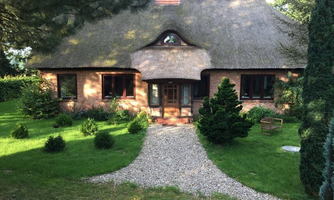 Kogel Apartment | Vacation under thatched - Forsthaus Kölzin near Zarrentin - Apartment Amor's Ruh