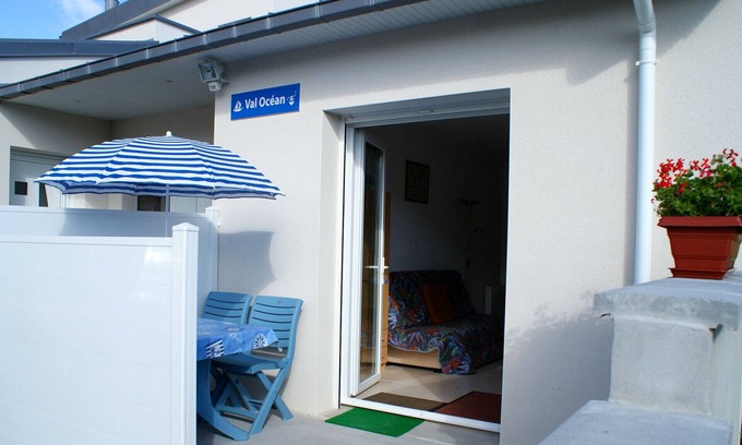 Pleneuf-Val-Andre Cottage | VAL-OCEAN, new independent rental, r. d.c, in PLENEUF-VAL-ANDRE.