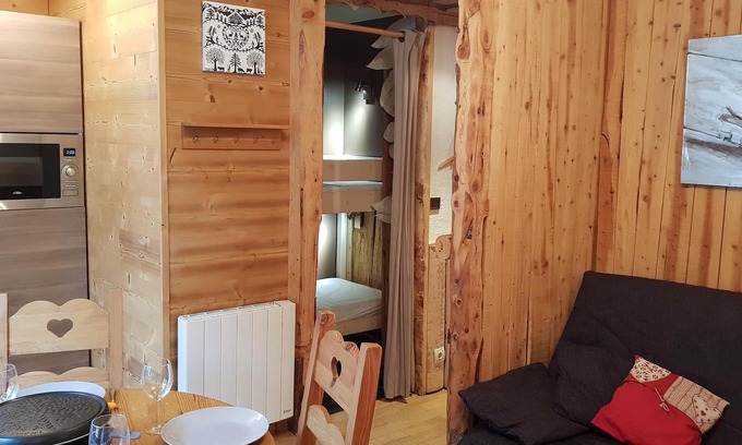 Val-Thorens Apartment | Val Thorens - 2300 m - T1 bis 29 m2 skis