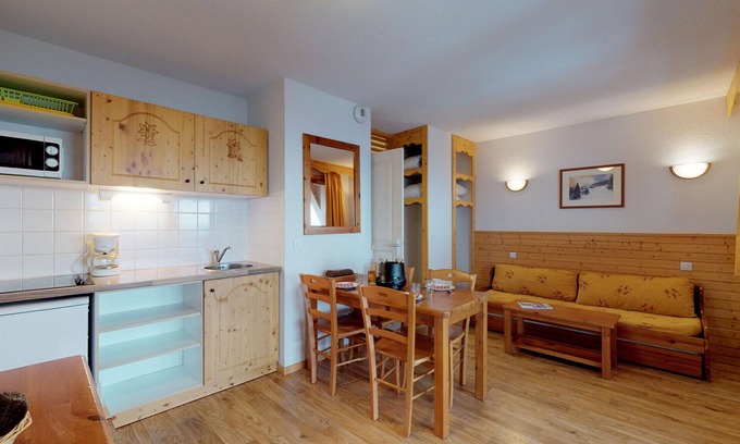 Chamrousse Apartment | Vercors 2 032-FAMILLE & MONTAGNE studio 4 pers