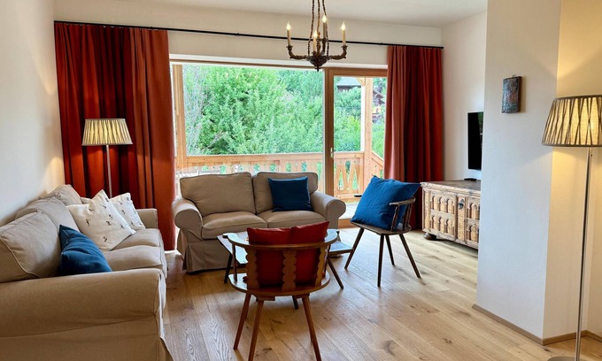 Tamsweg Apartment | Very exclusive garden apartment with sauna