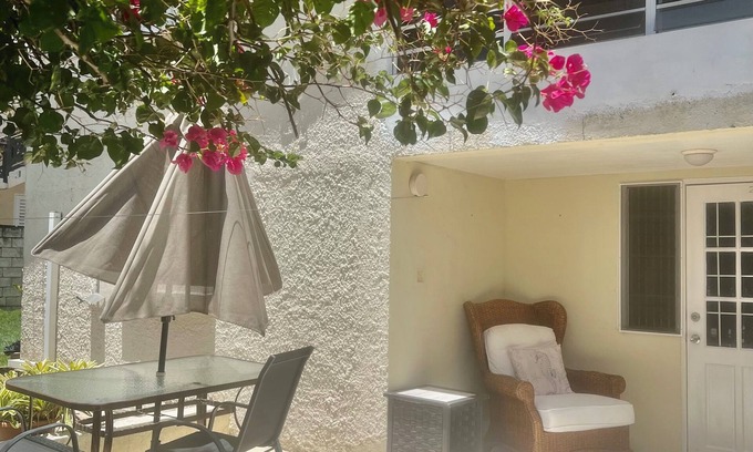 Derricks Apartment | Very specious garden condo with a private patio
