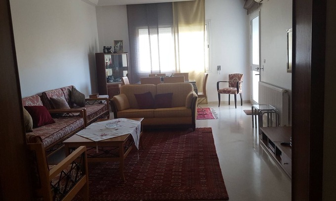 El Aouina Apartment | Very well equipped apartment, 2 bedrooms, living room, guarded parking