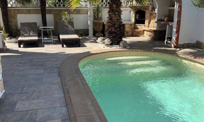 Clara House | Very well maintained dream house with private pool and air conditioning. 900 m from the beach