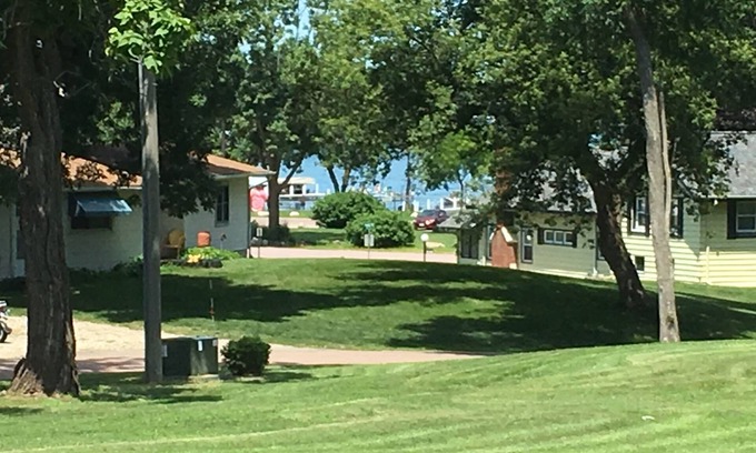 West Okoboji House | View of West Lake Okoboji. Walk to Lake and Private Association Beach.